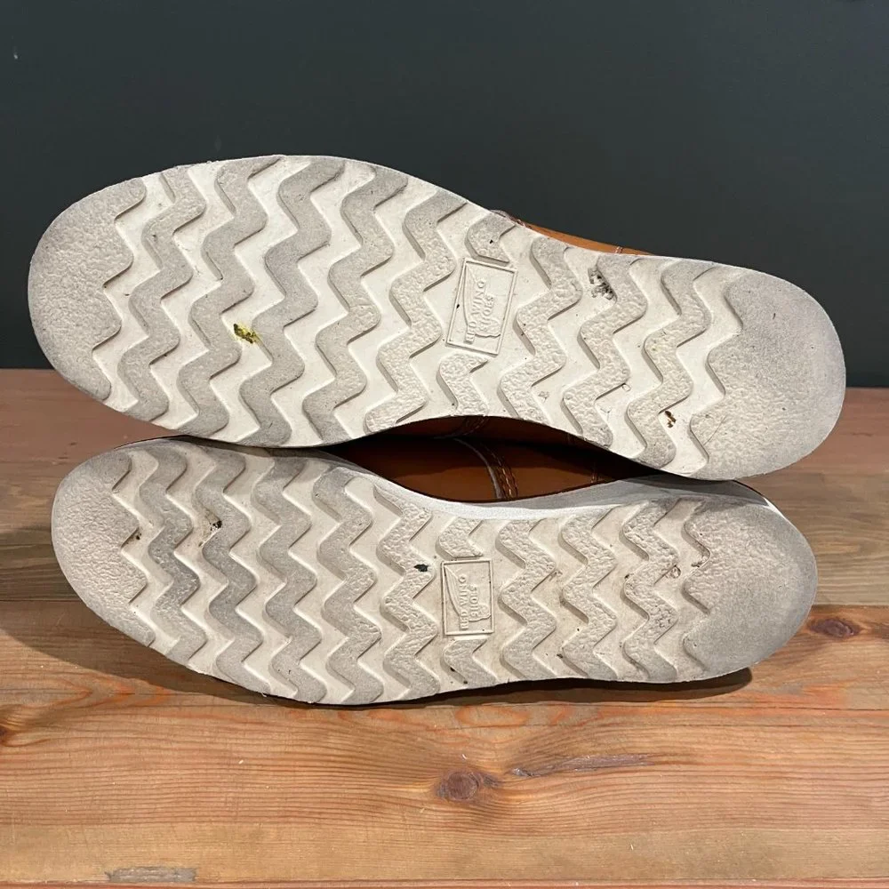 Red Wing 6 Inch Traction Tread Moc Toe Boots -- 10875 -- Made in the USA - Picture 8 of 10